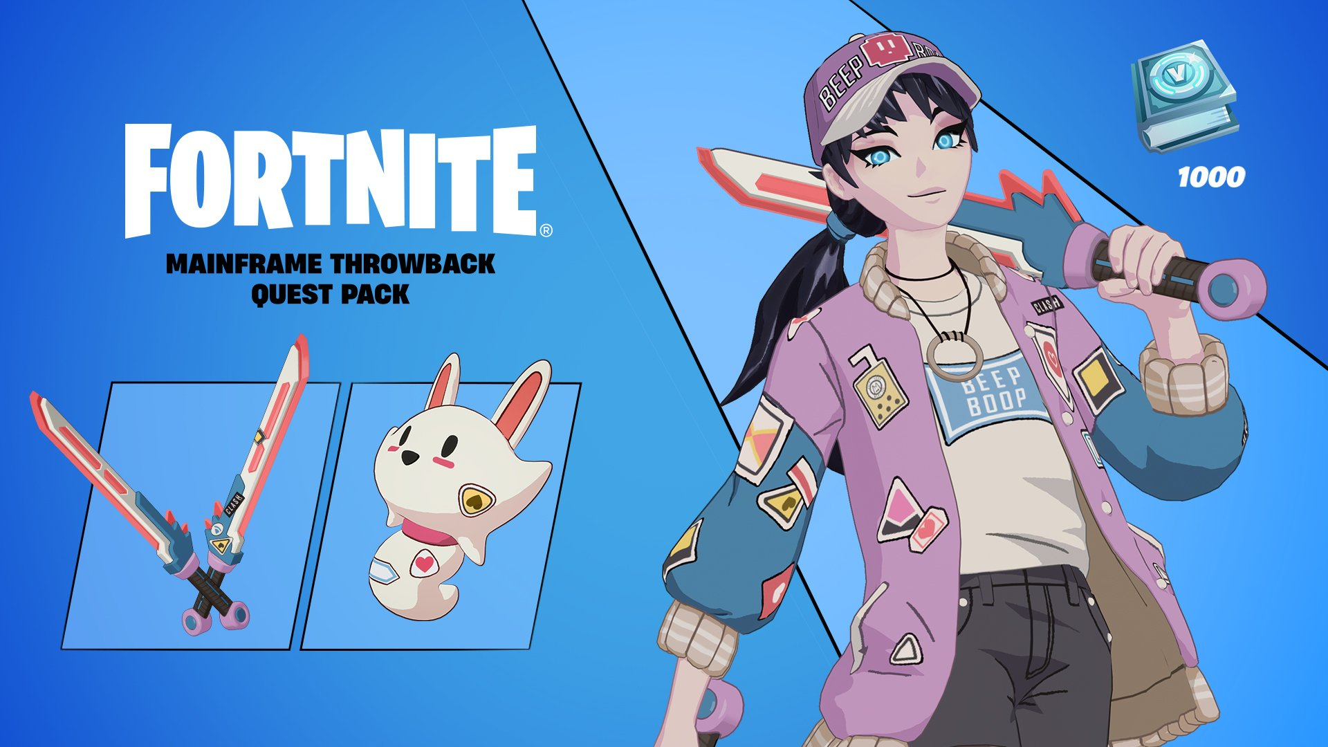 New Mainframe Throwback Quest Pack Available Now