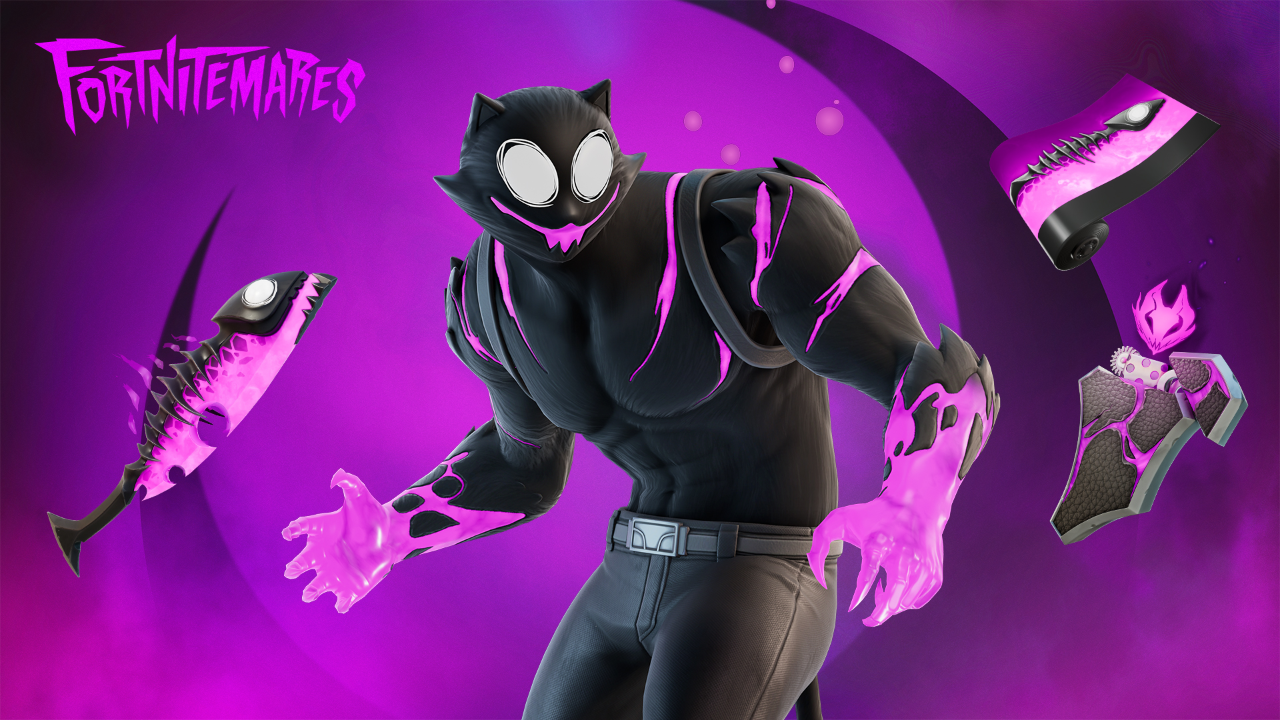 New Phantom Meowscles Outfit Available Now Fortnite News 3200