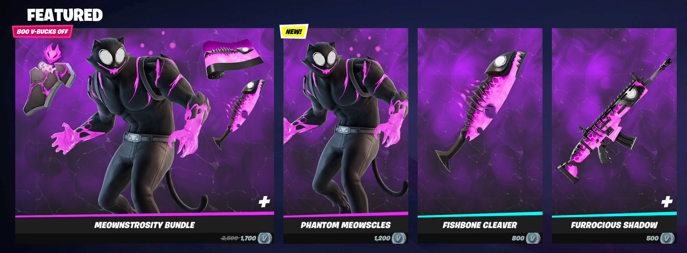 New Phantom Meowscles Outfit Available Now