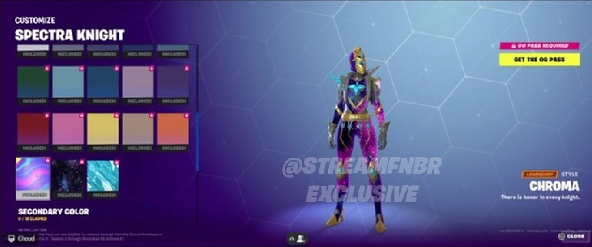 Fortnite OG: Battle Pass Leaked