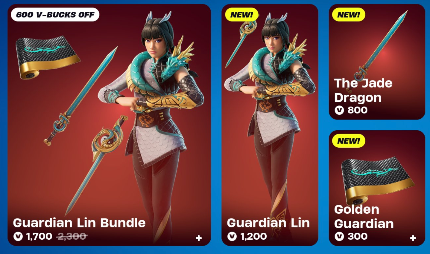 New Guardian Lin Outfit Available Now