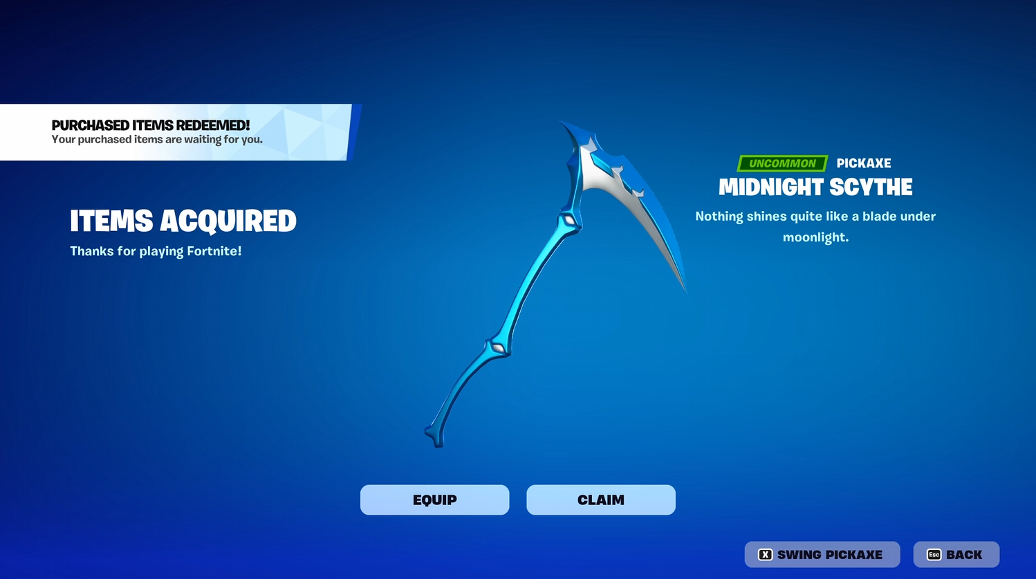 Unlock a Free Pickaxe by Redeeming V-Bucks Cards in Fortnite