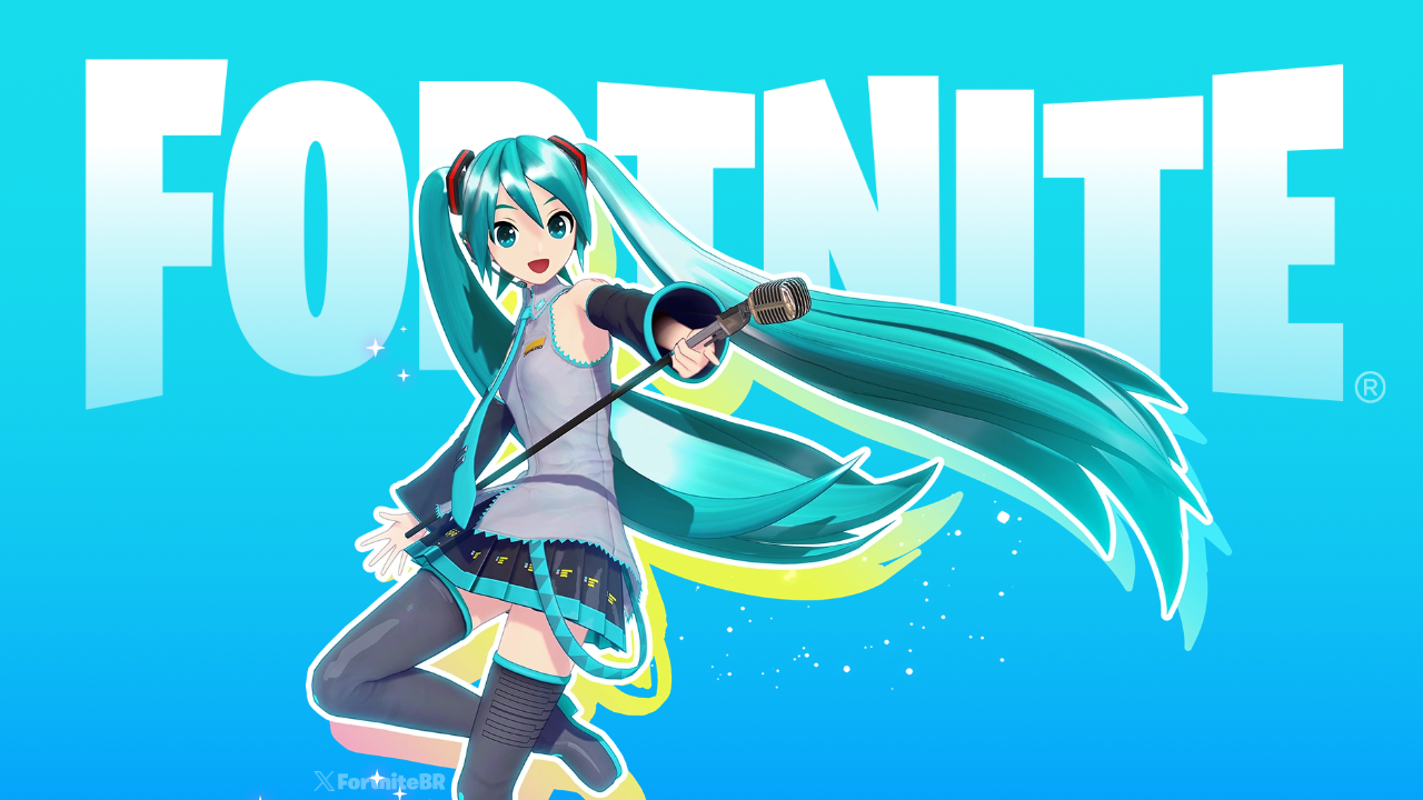 Hatsune Miku Coming to Fortnite