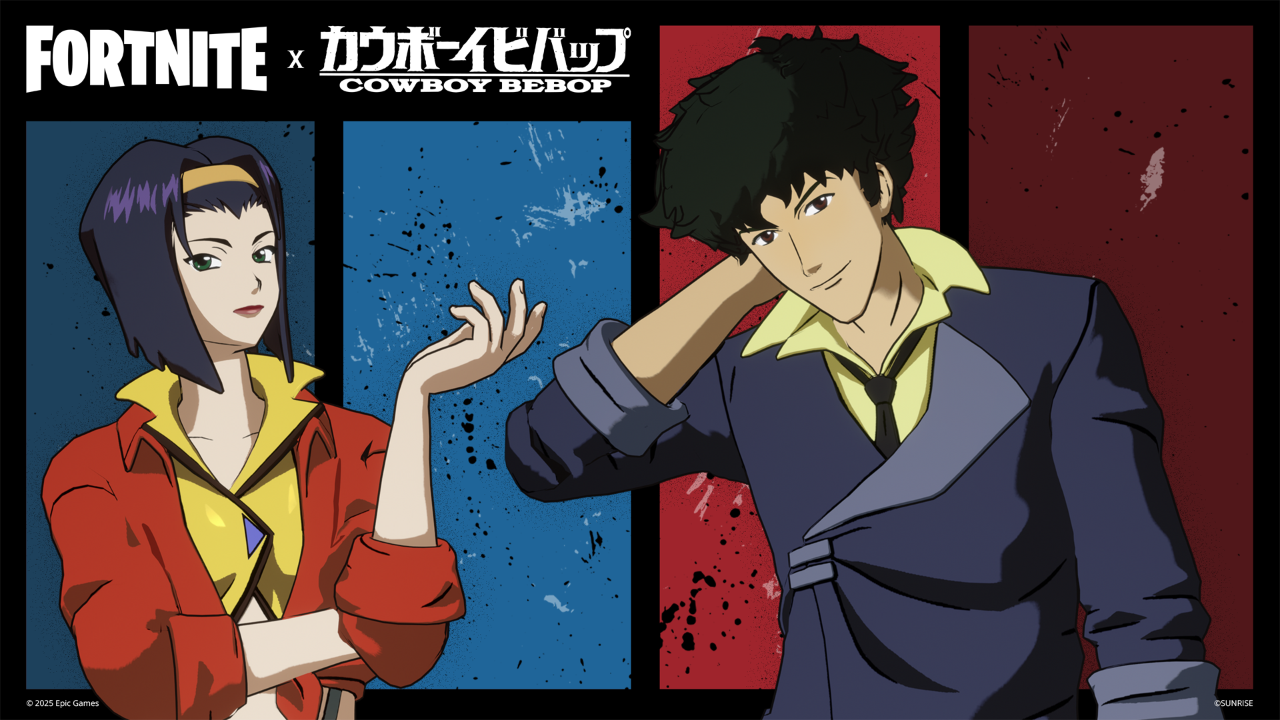 Fortnite x Cowboy Bebop Revealed, Available Tonight