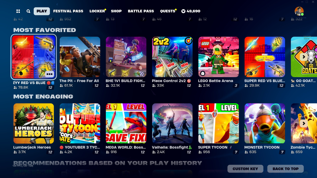 Fortnite Scraps Square Discover Thumbnails
