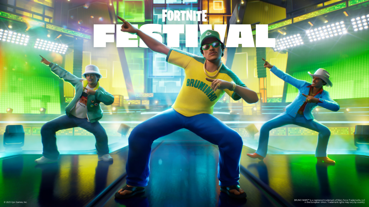 Bruno Mars Returns to the Fortnite Icon Series