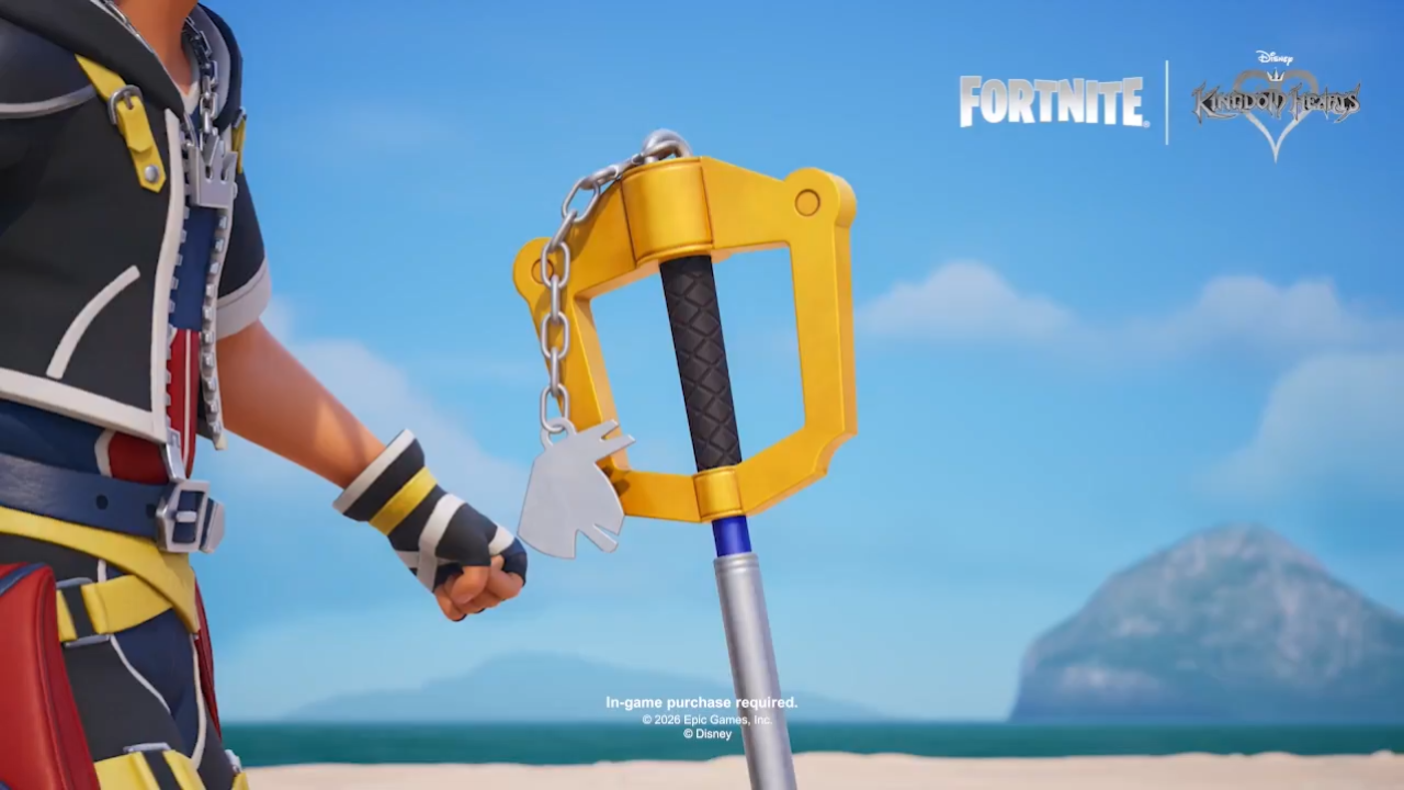 Fortnite x Kingdom Hearts Revealed, Available This Week