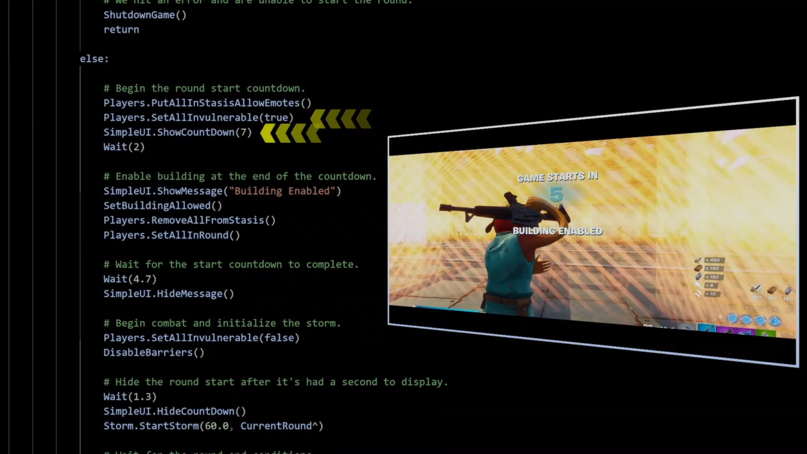 Fortnite Code Language Epic Reveal Creative Modding Support in Early Preview | Fortnite News