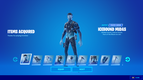 The new Black Ice Legends Pack is now available | Fortnite News